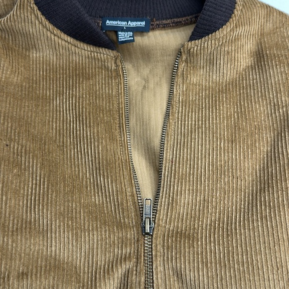 Women's Large Long Sleeve Lined Corduroy Bomber Jacket - Picture 8 of 8